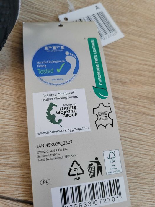 31 Sandałki Sandały chłopięce młodzieżowe Pepperts Lidl czarne