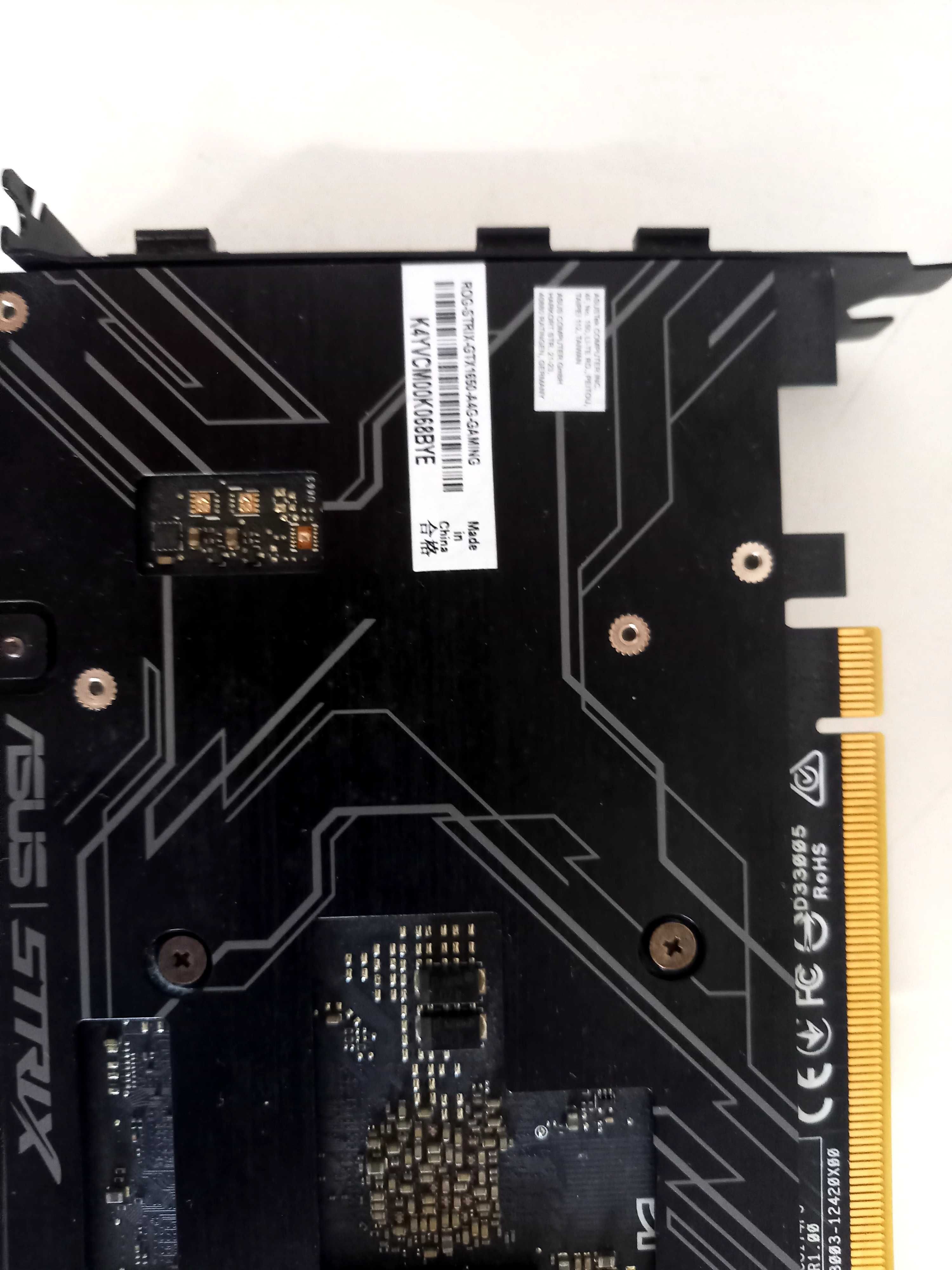 Placa gráfica Asus Rog Strix Gaming GTX1650