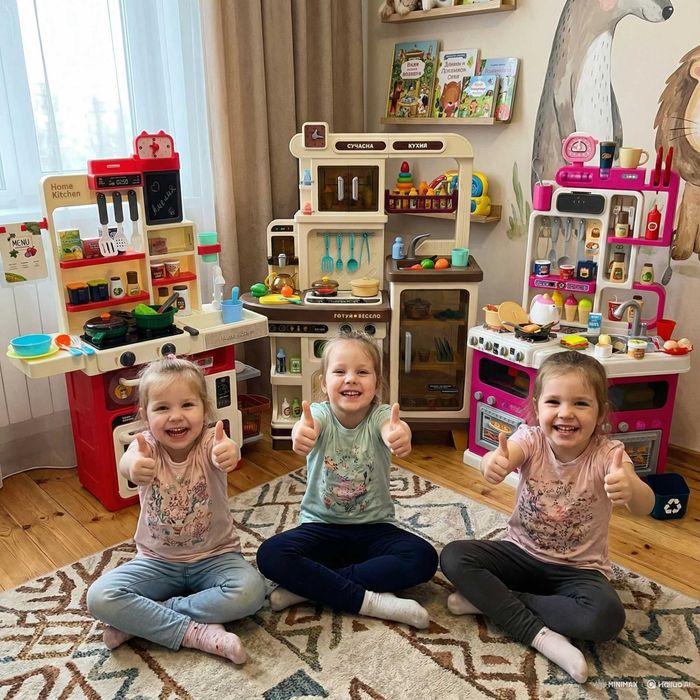 ‼️ Кухня шеф повара до 122см до 104 предм вода, посуд звуки готування