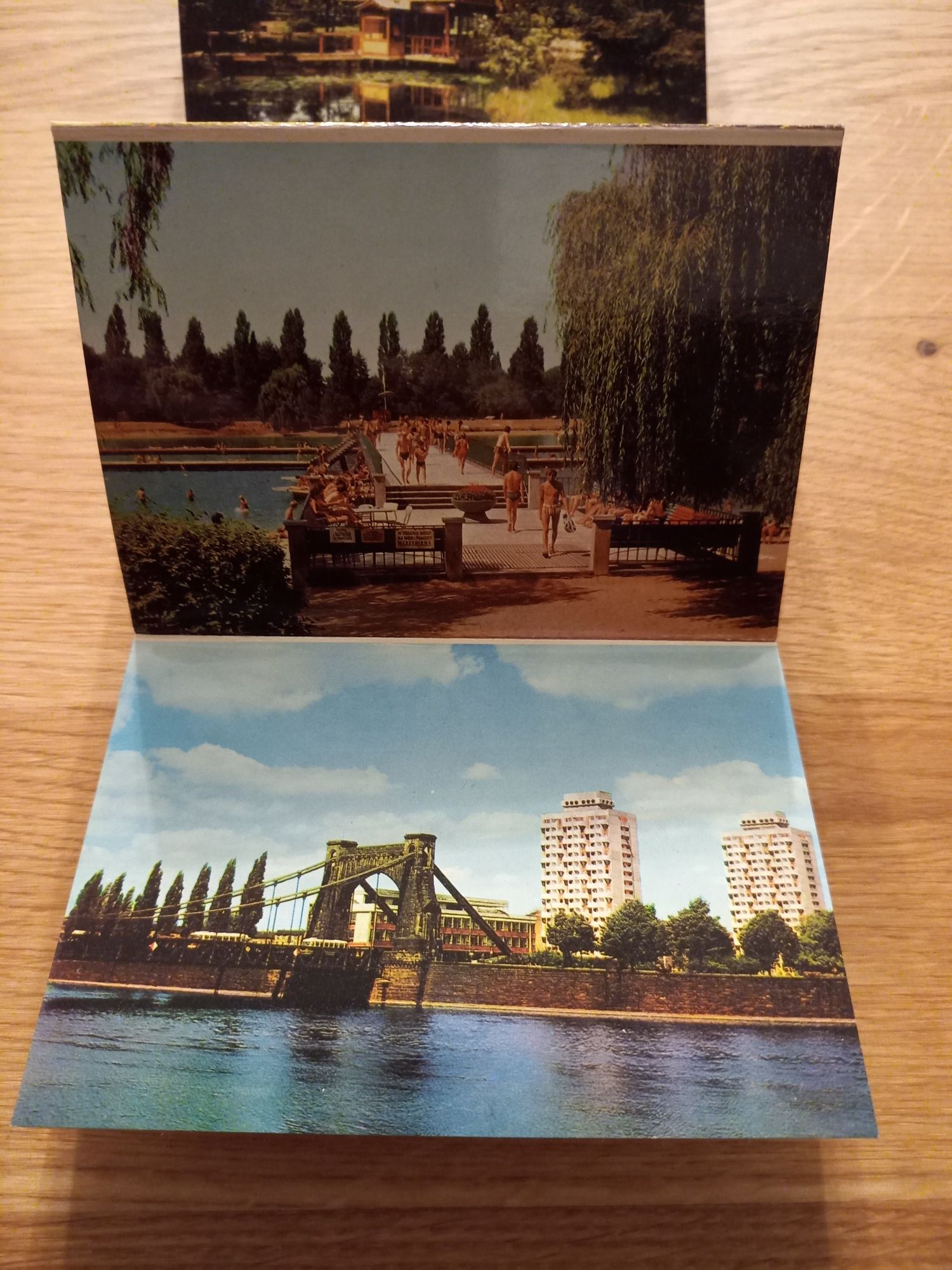 Mini pocztówki / zdjęcia Wrocław z lat 70 XX wieku PRL