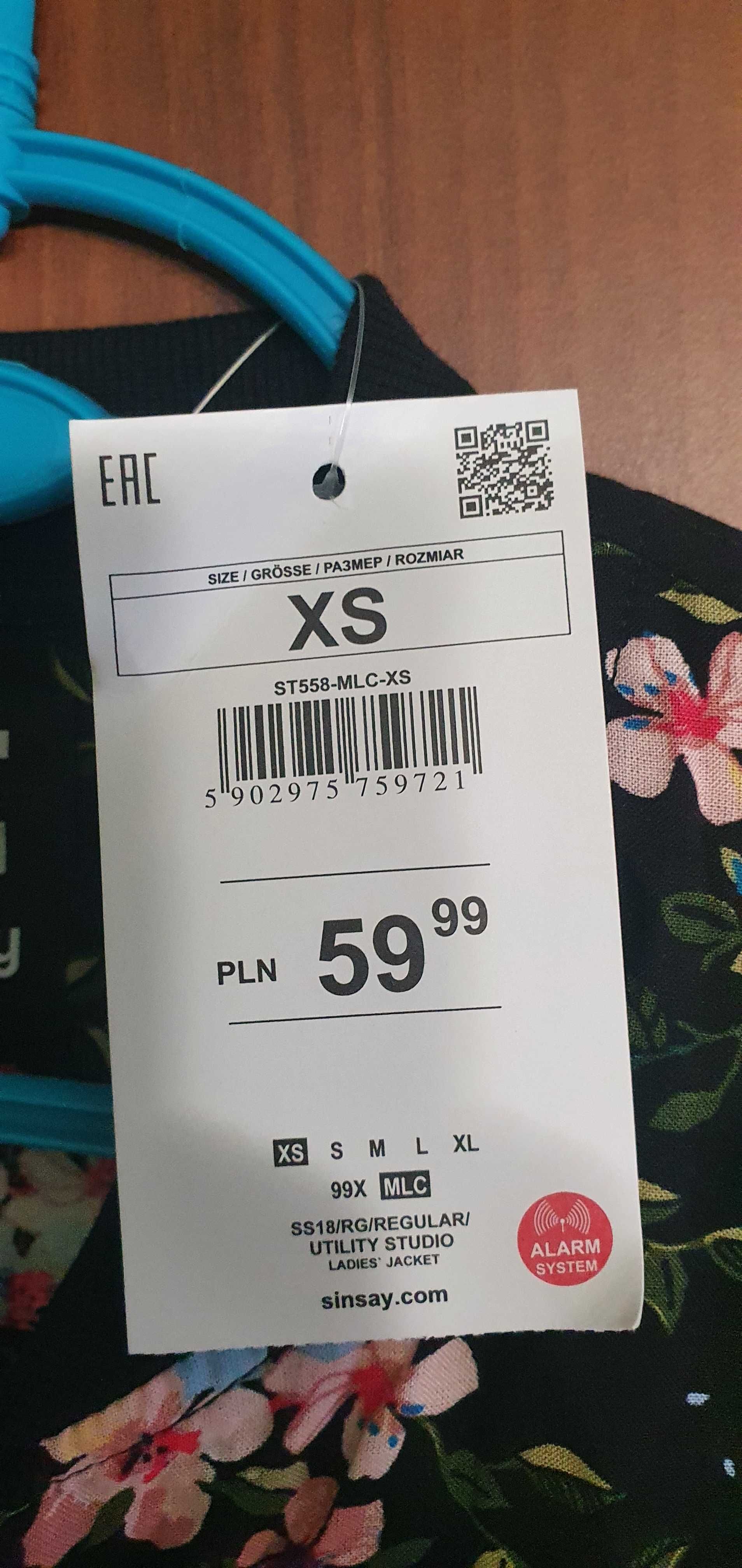Kurtka bomberka rozmiar XS