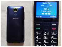 Okazja! Telefon dla seniora Radio FM SOS Panasonic latarka dual SIM