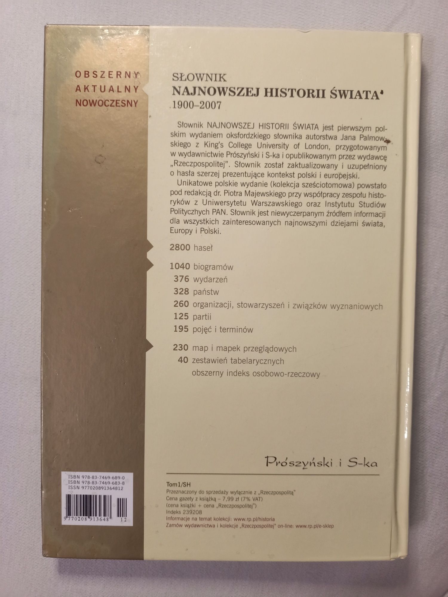 Słownik najnowszej historii świata