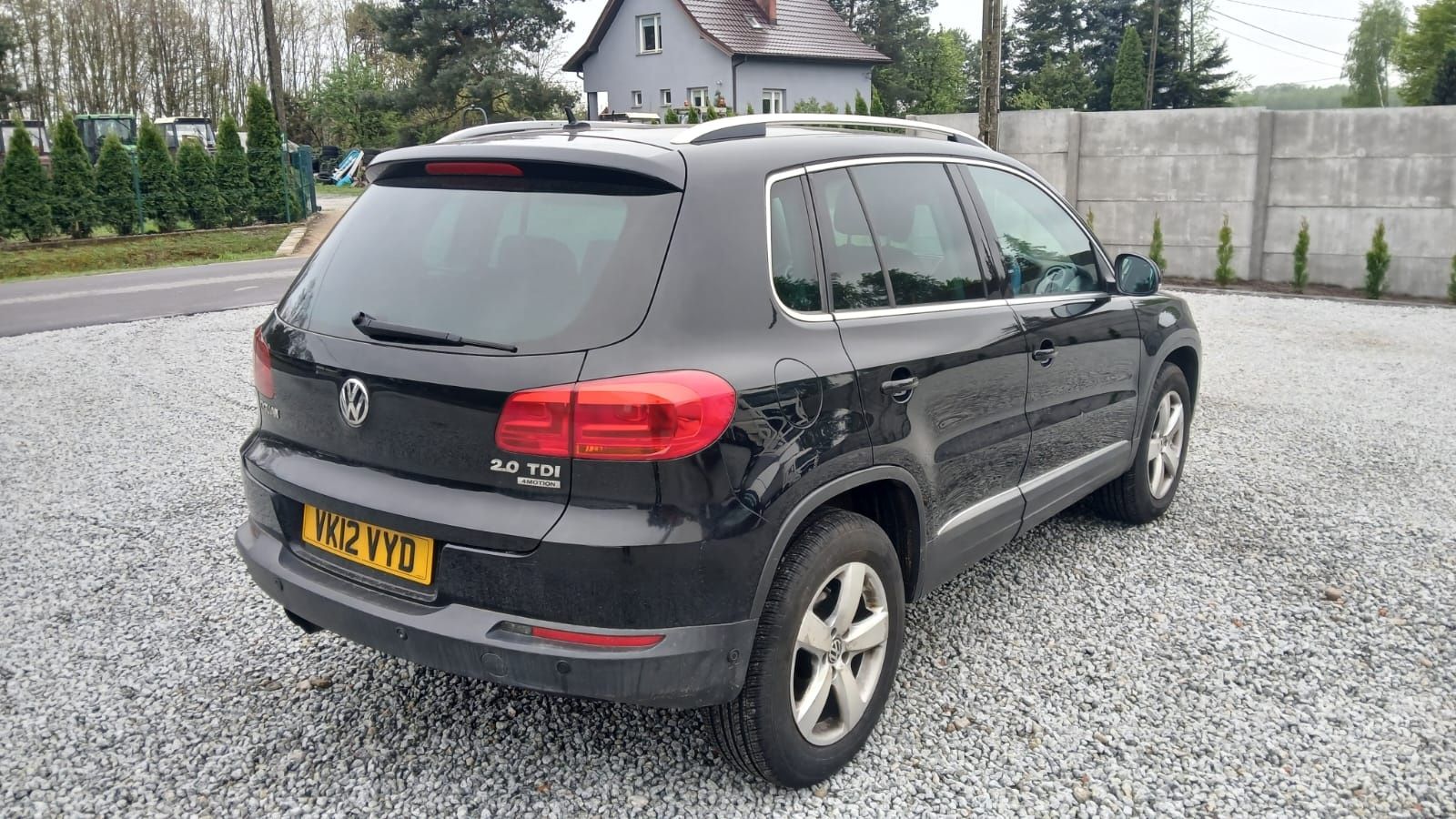 VW Tiguan lift zderzak maska błotnik drzwi LC9X