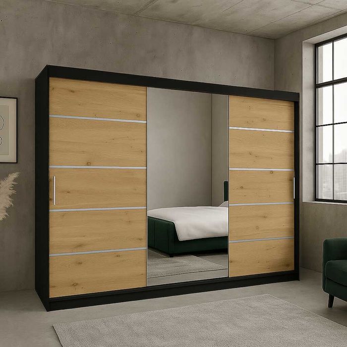 Szafa RIO 180 CM Dąb artisan! PROMOCJA! Szybki czas realizacji  !