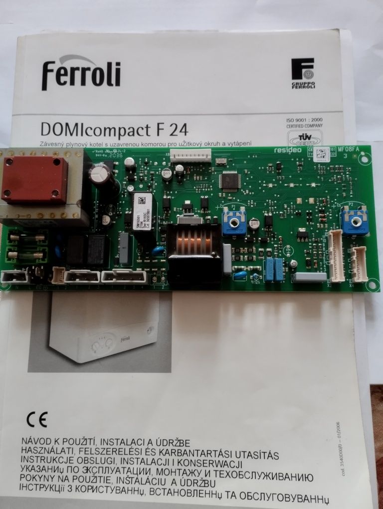 Электронная плата для газового котла Ferroli
