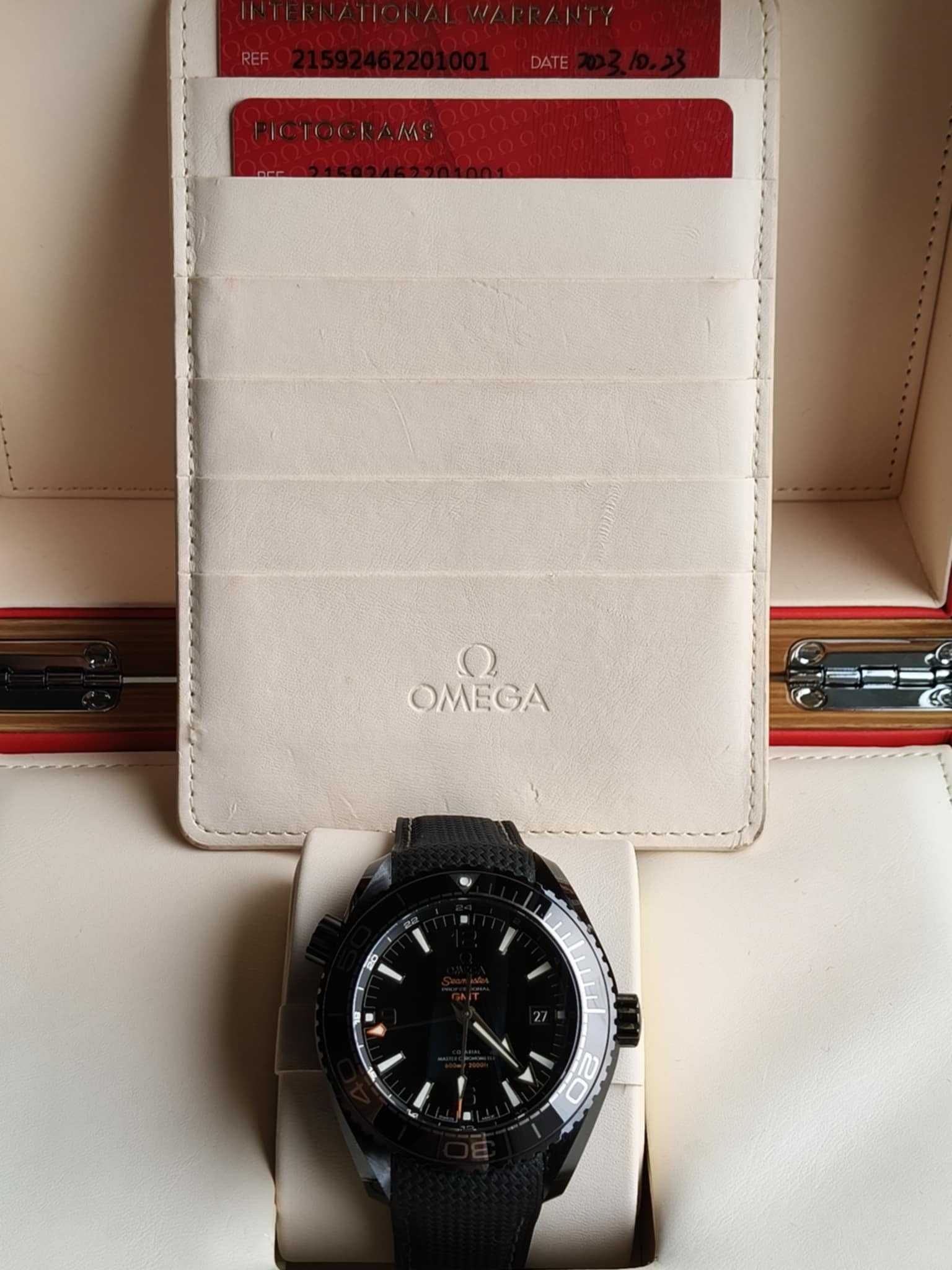 Omega Seamaster Planet Ocean 600M "Deep Black" 2023r