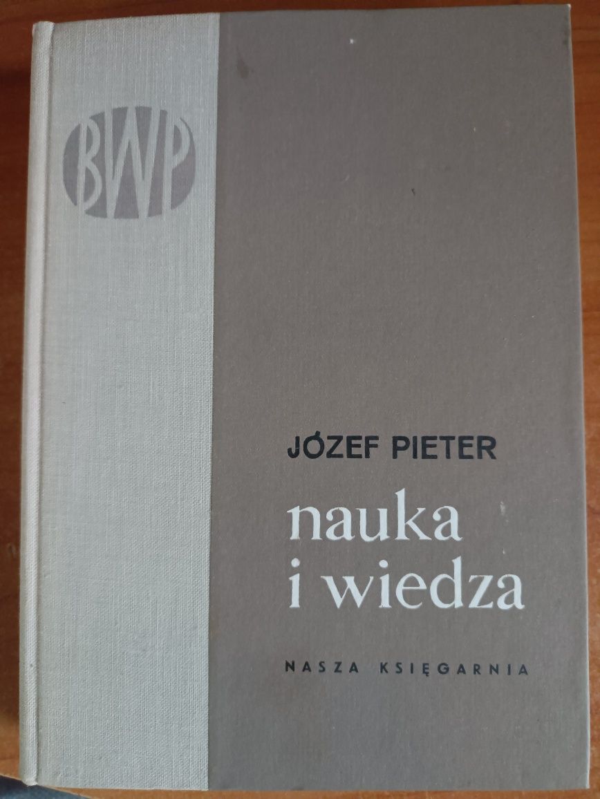 Józef Pieter "Nauka i wiedza"