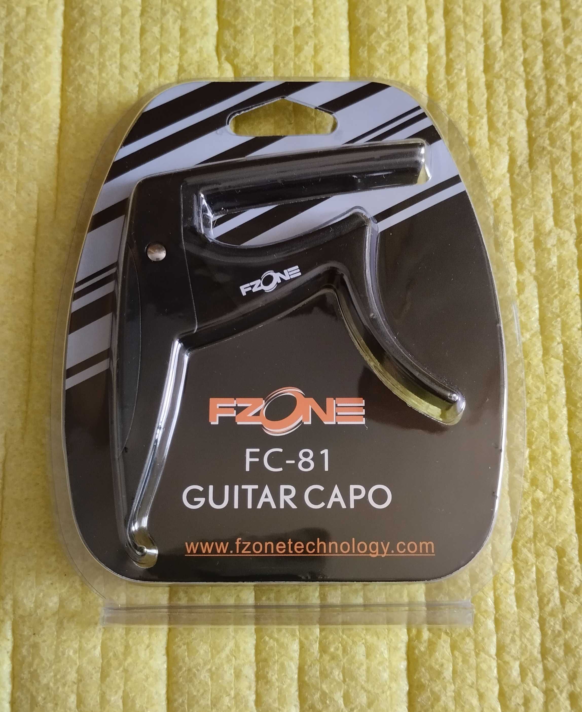 Каподастр FZONE FC-81 GUITAR CAPO (BLACK) Новий !