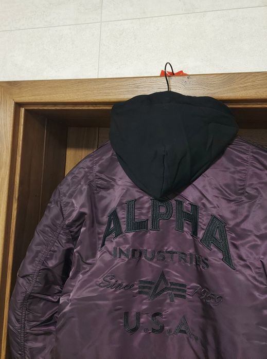 Kurtka bomberka Alpha Industries MA-1 ZH Back EMB rozmiar XXXL