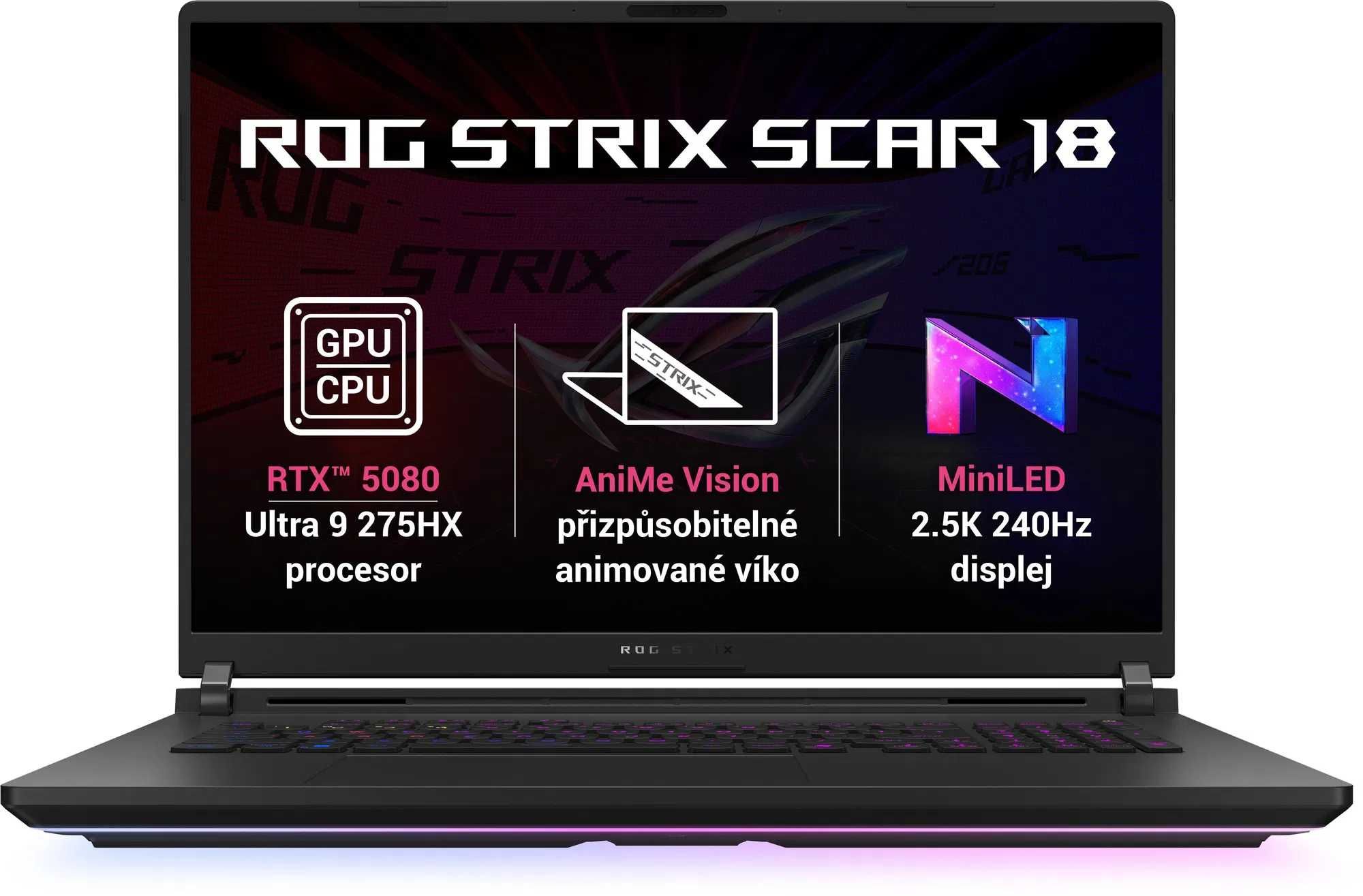 Ноутбук ASUS ROG Strix SCAR 18 Intel Ultra 9 275HX 32Gb/2Tb RTX5080