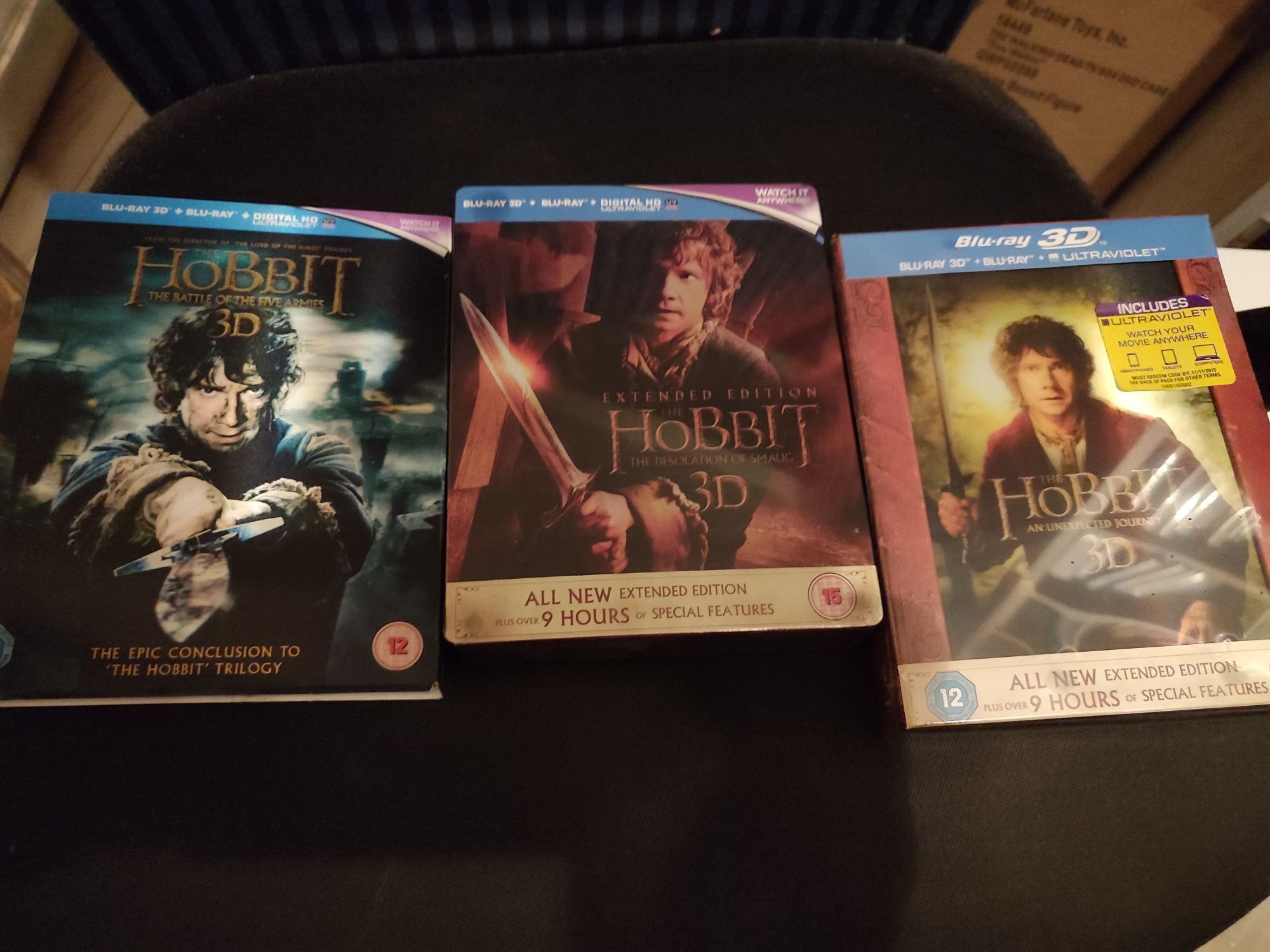 Hobbit blu-ray 3D