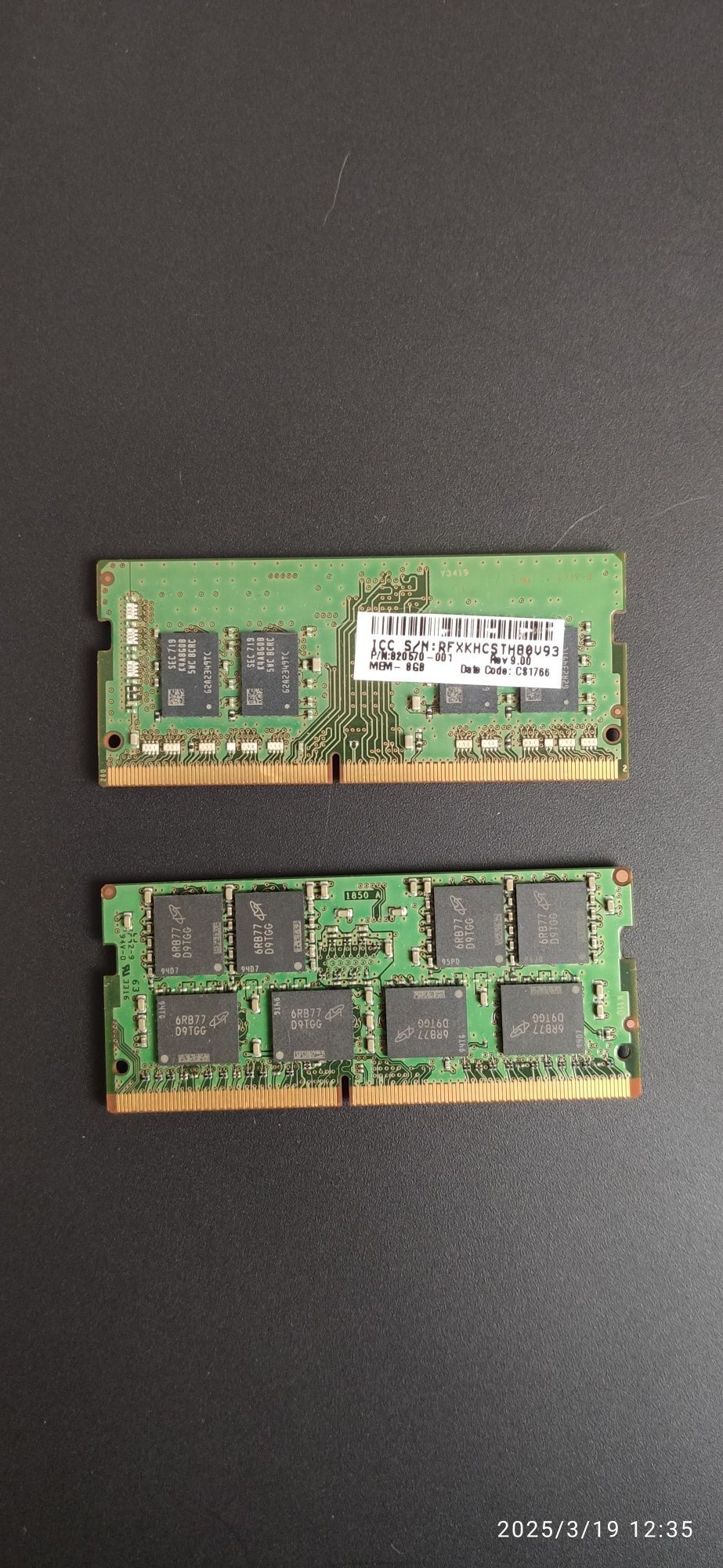 Пам'ять для ноутбуків DDR 4 8 Gb
