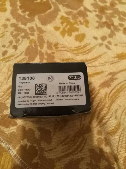 Реле регулятор напряжения генератора FIAT. PEUGEOT, LANCIA, Т.Д.