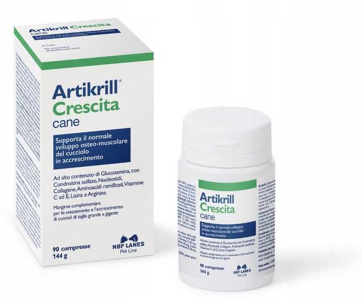 Artikrill Crescita cane 90 wsparcie wzrostu szczeniąt