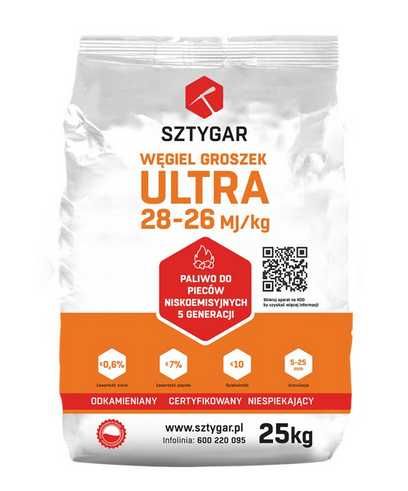 Opał Węgiel groszek 1200zł Polski groszek 1220zł/1 T Sztygar Pellet A1