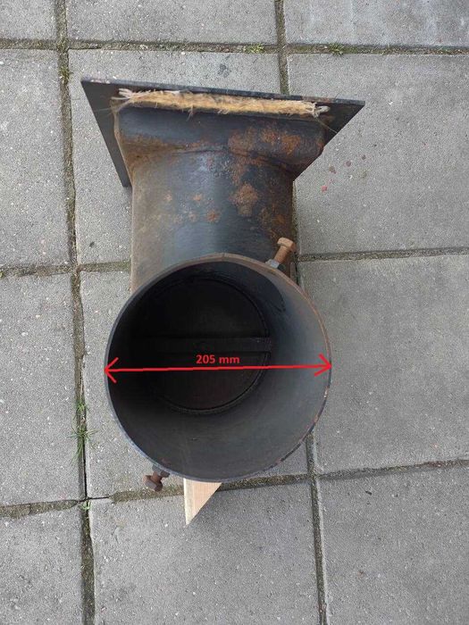 Komora powietrzna palnika, części ekogroszek Markus 25 kW