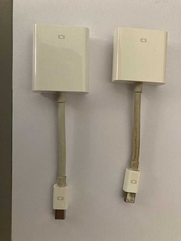 Adaptadores oficiais Apple de MAC p/VGA e DVI
