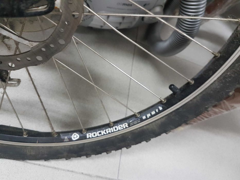 Bicicleta de Homem RockRider com Capacete e Luvas