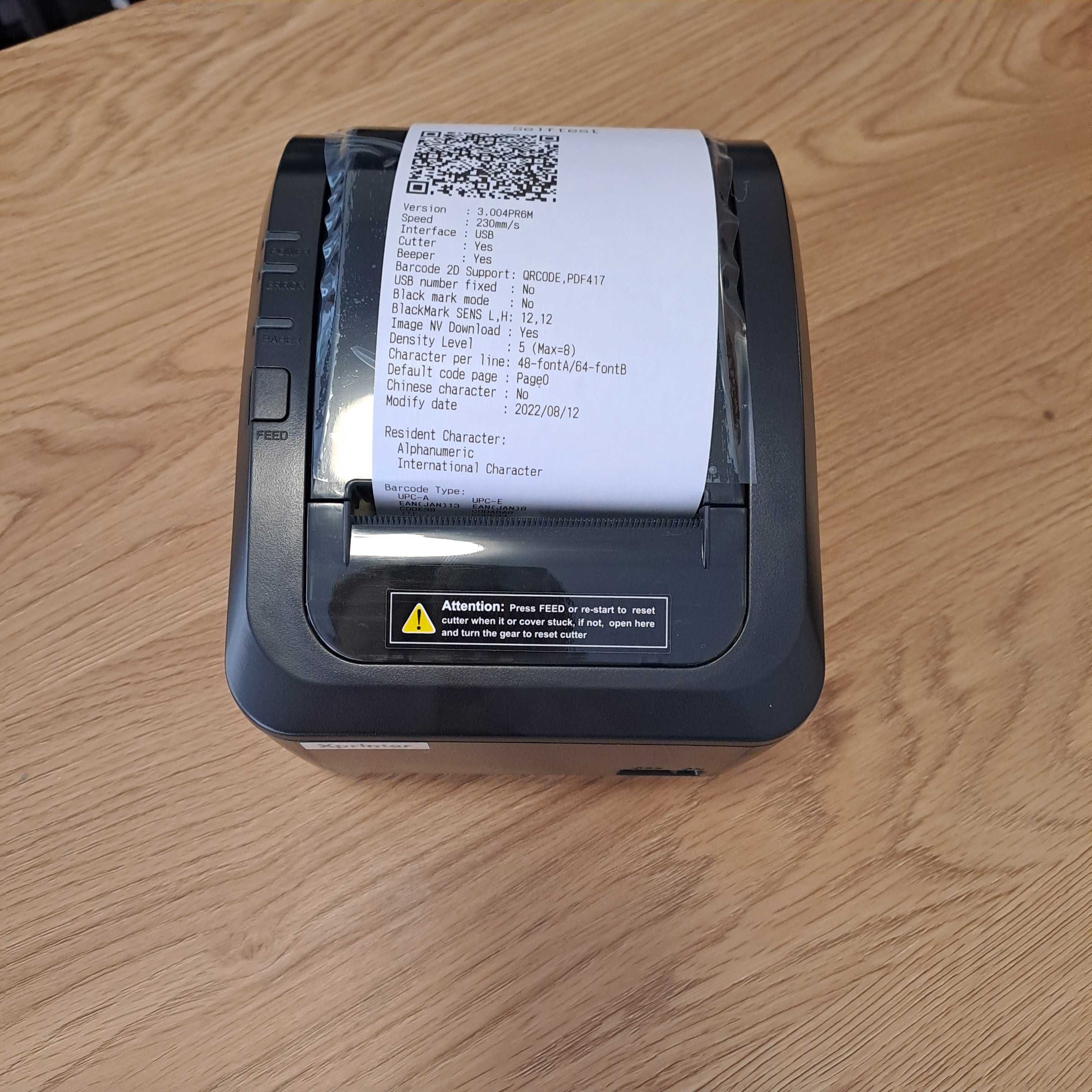 Новий Принтер чеків Xprinter XP-K200L USB