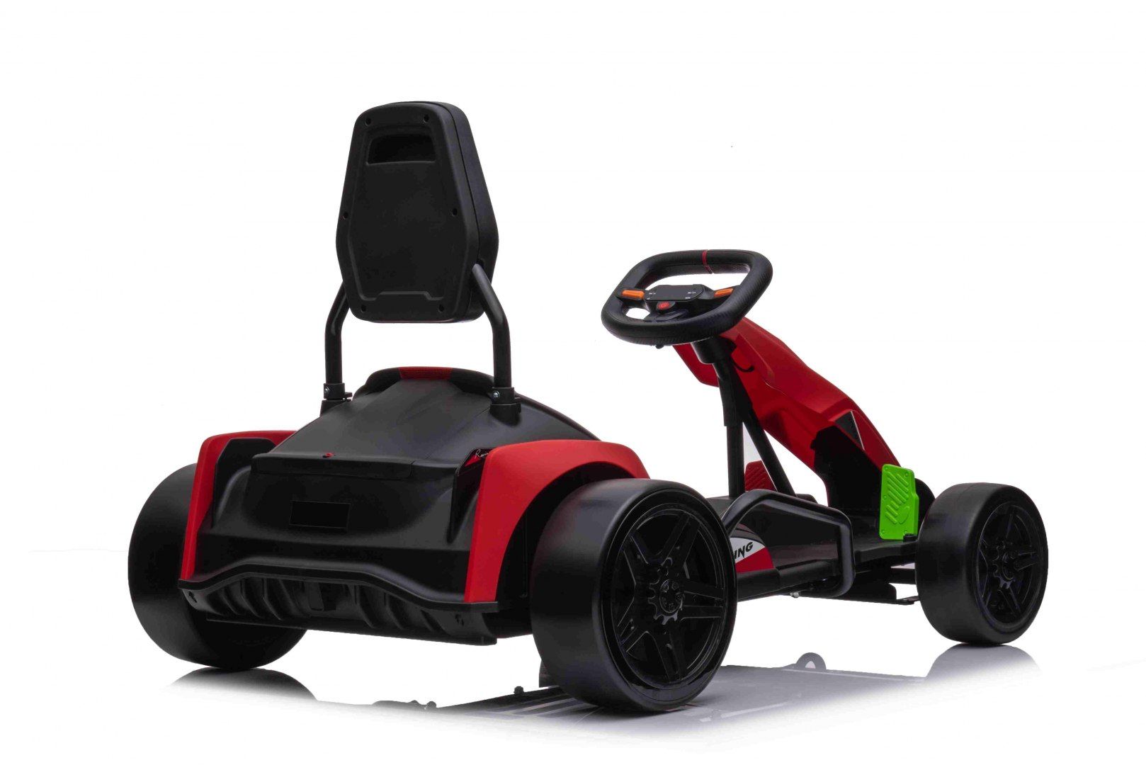 Driftujący 2x150W Auto Gokart na akumulator dla dzieci Czerwony