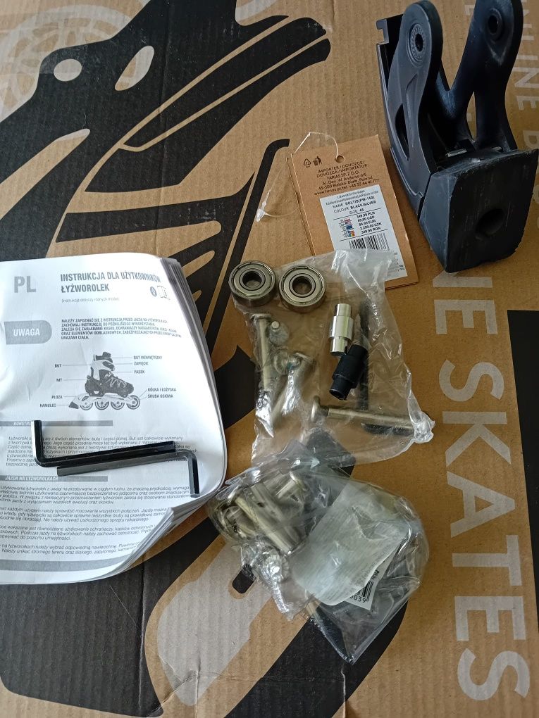 Rolki męskie Hi-Tec rozmiar 45 SOLTIS (PW-150)