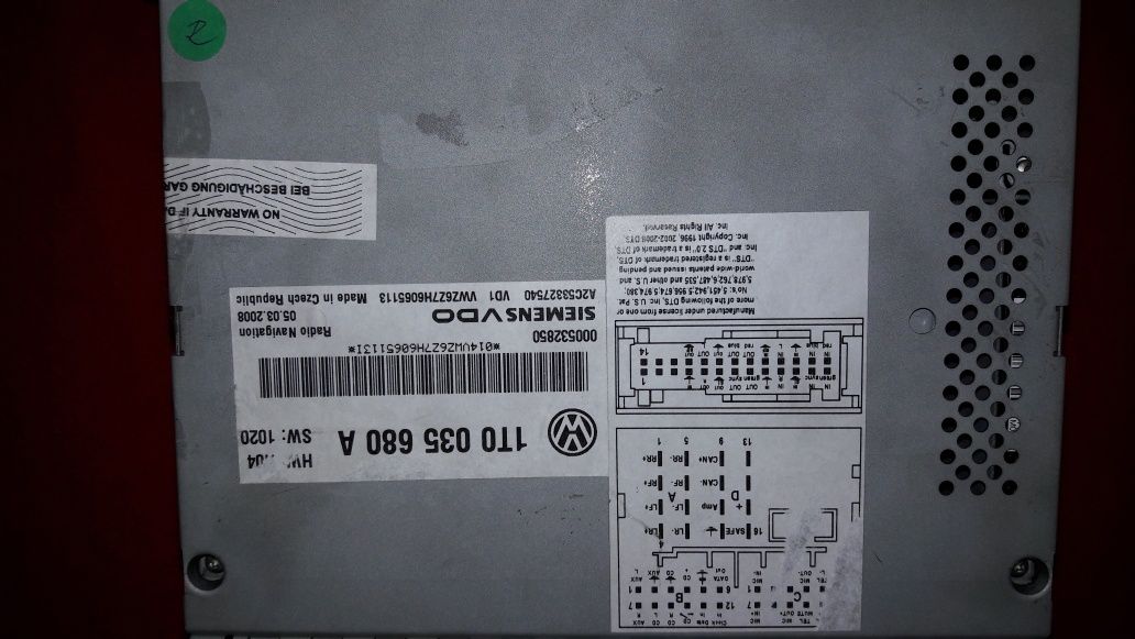 Nawigacja RNS 510