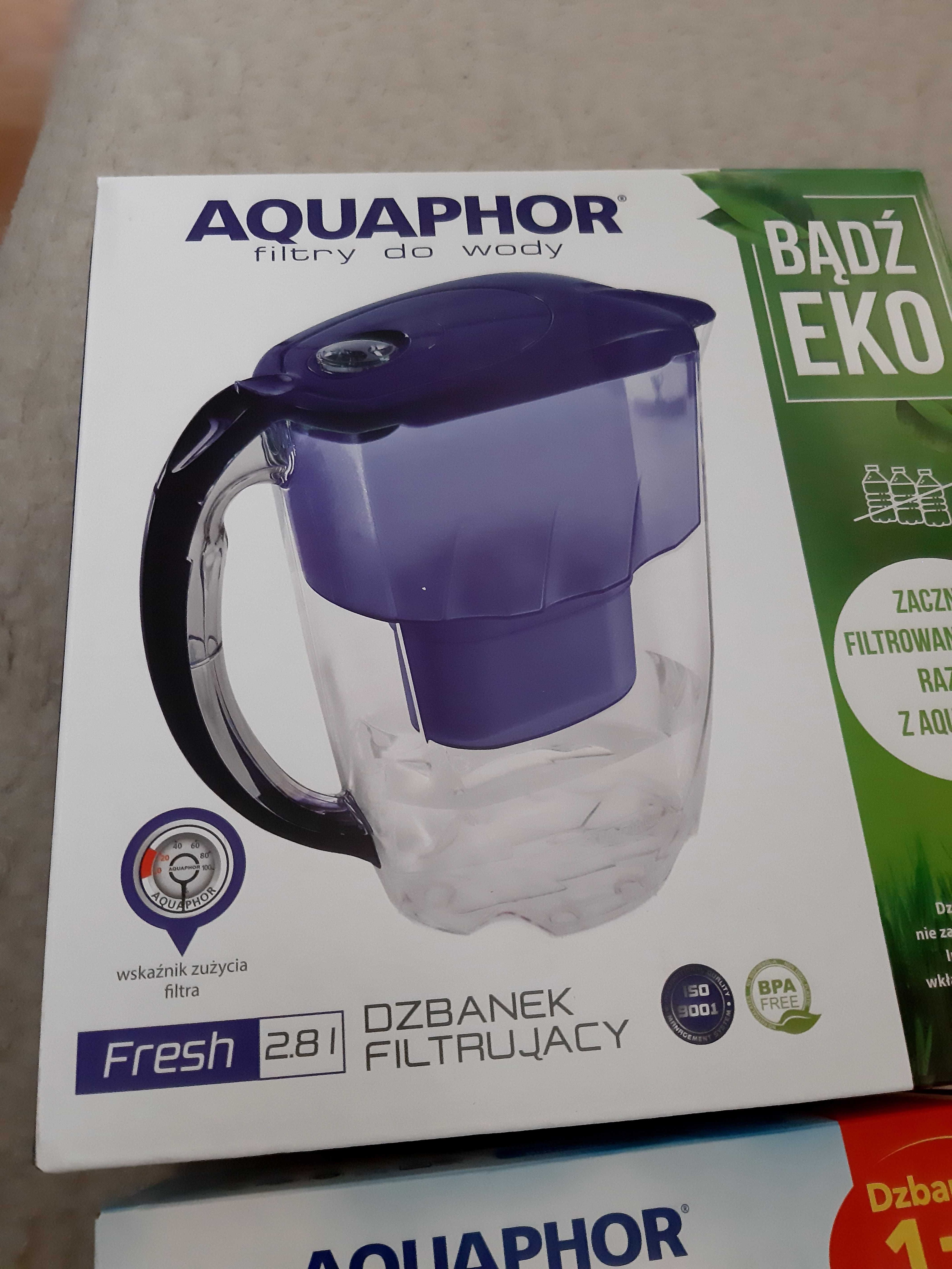 Dzbanek filtrujący i gratis filtry do wody Aquaphor maxfor B25 -6 szt