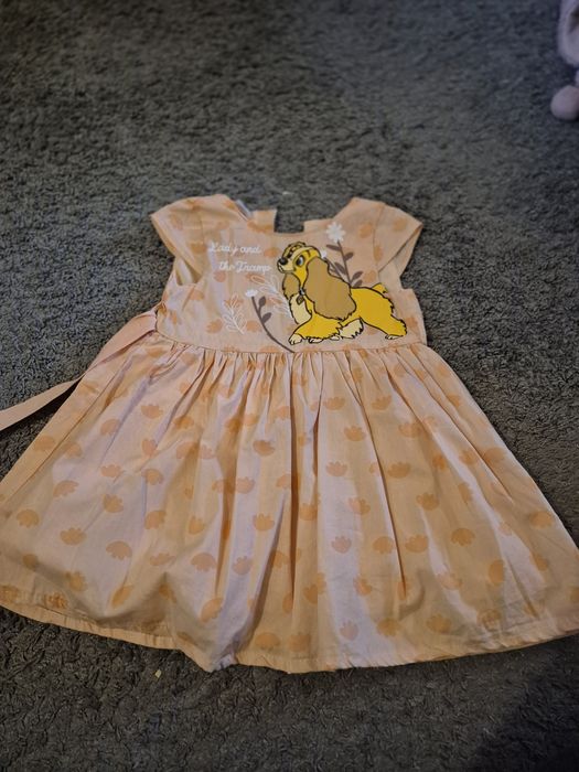 Sukienka dziewczęca 92