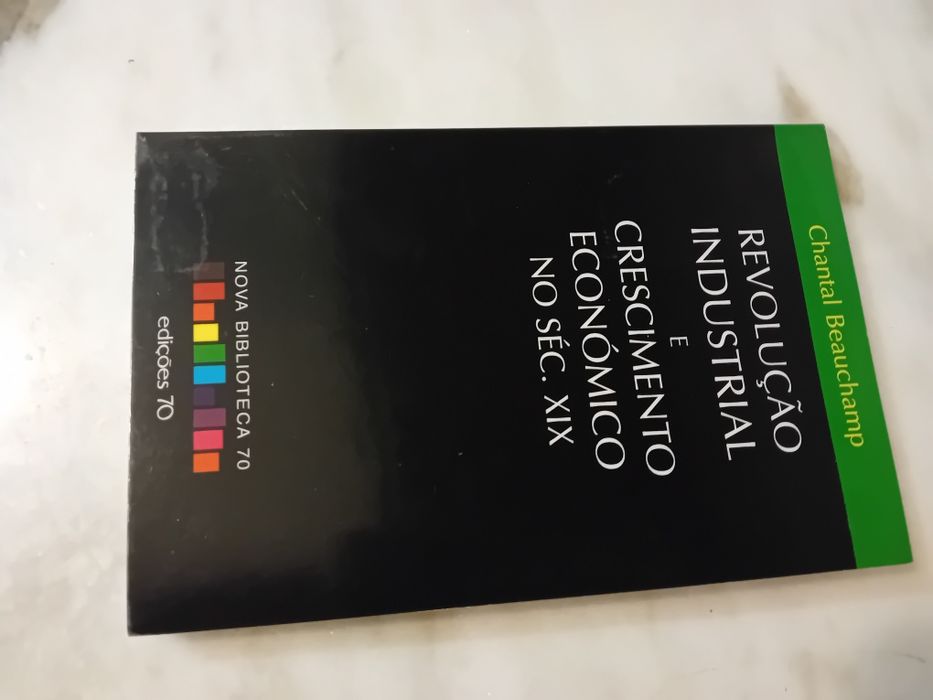 Livro Revolução Industrial e Crescimento Económico  no Século  XIX
