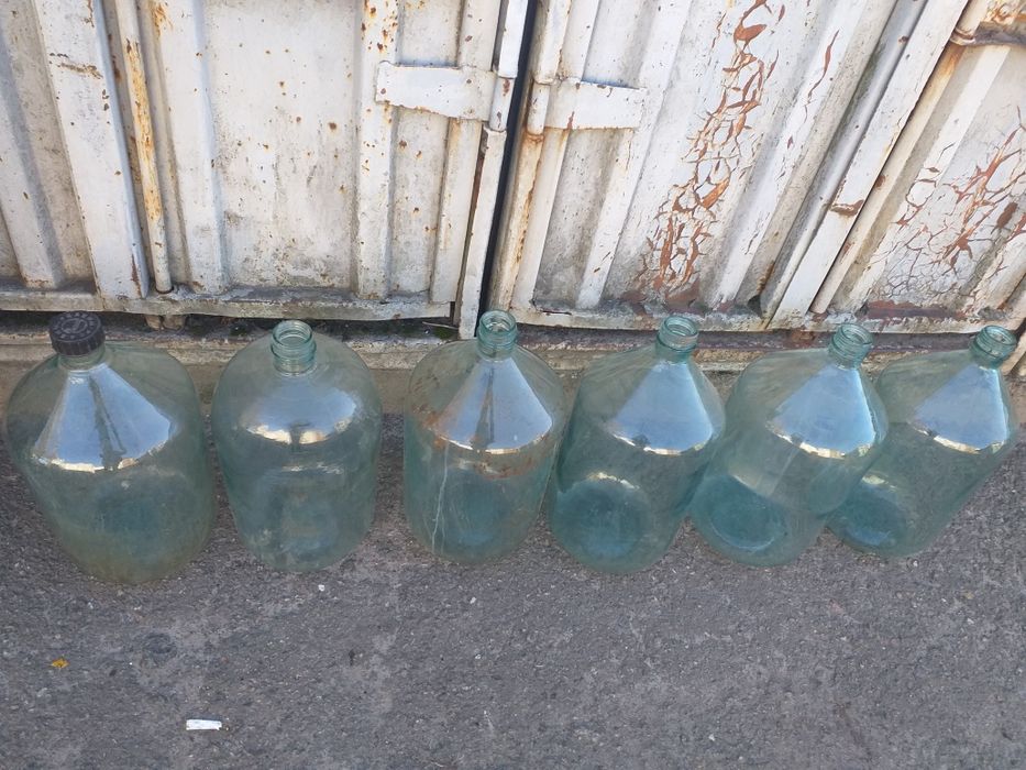 Бутлі бутиля 20л та 10л