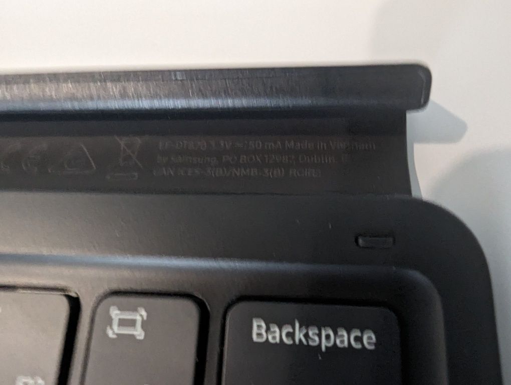 Клавиатура магнитная на планшет Samsung Tab S7 донор на запчасти