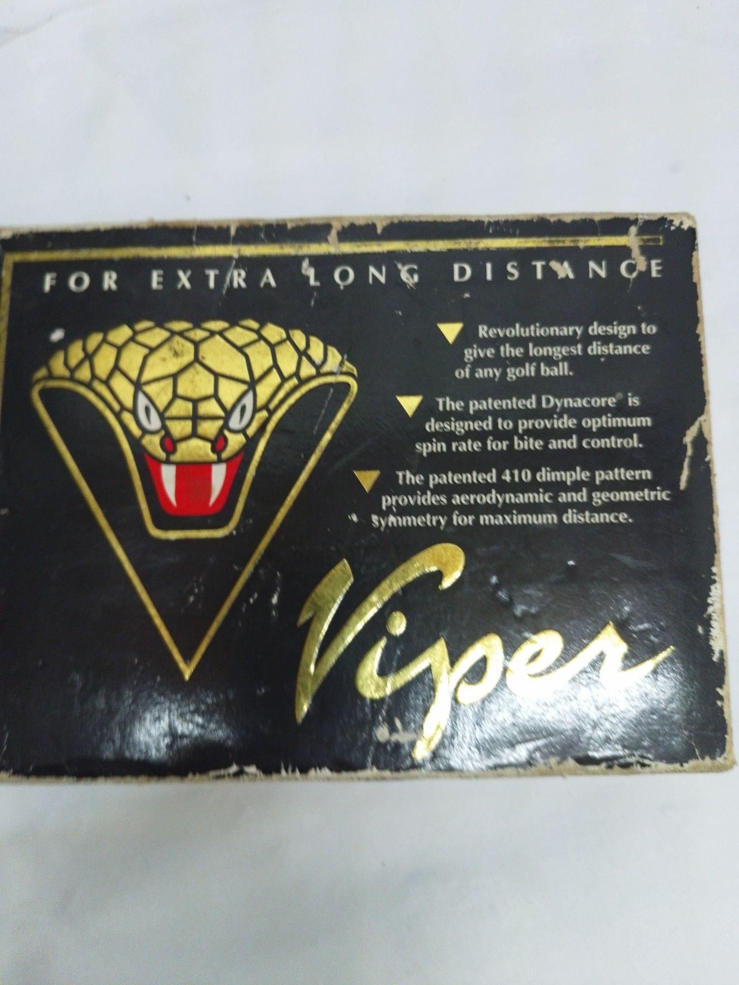 Bolas de golfe viper