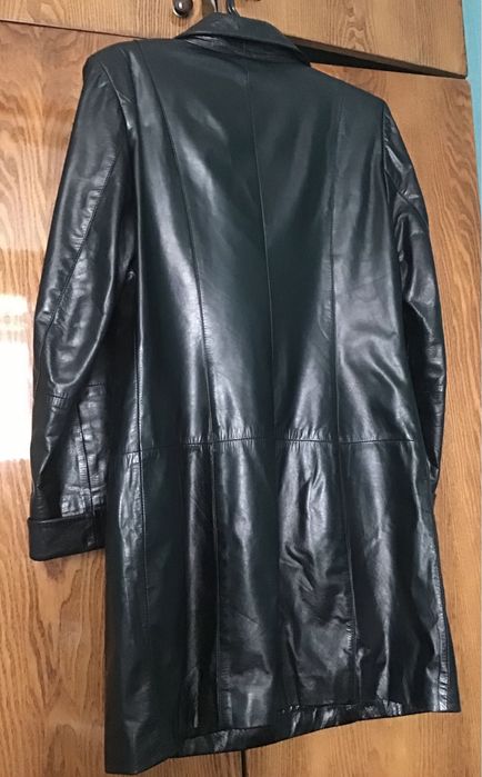 Кожаная женская куртка кардиган плащ / Шкіряна жіноча куртка плащ