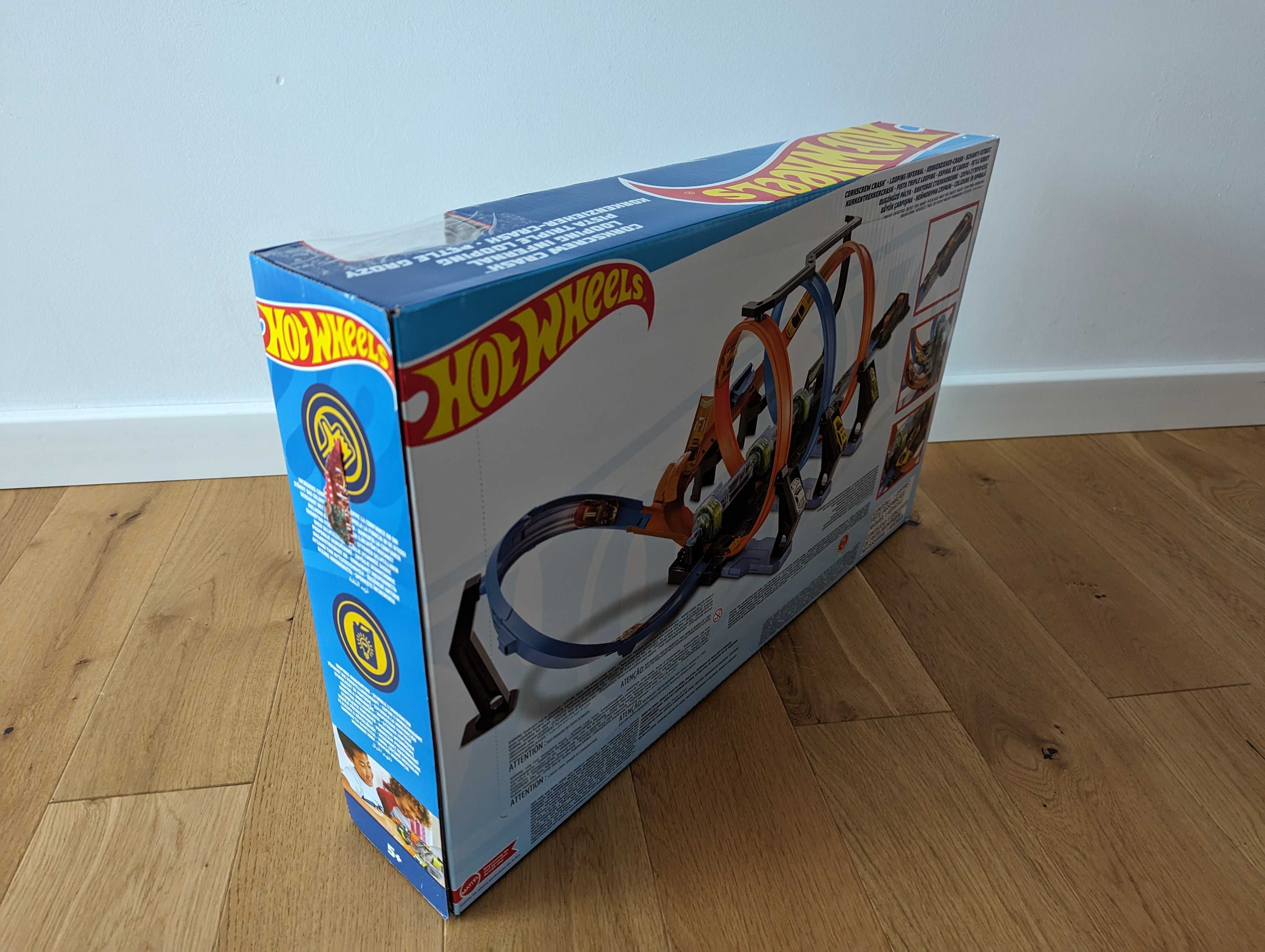 Nówka - Hot Wheels Pętle grozy Zestaw z napędem FTB65