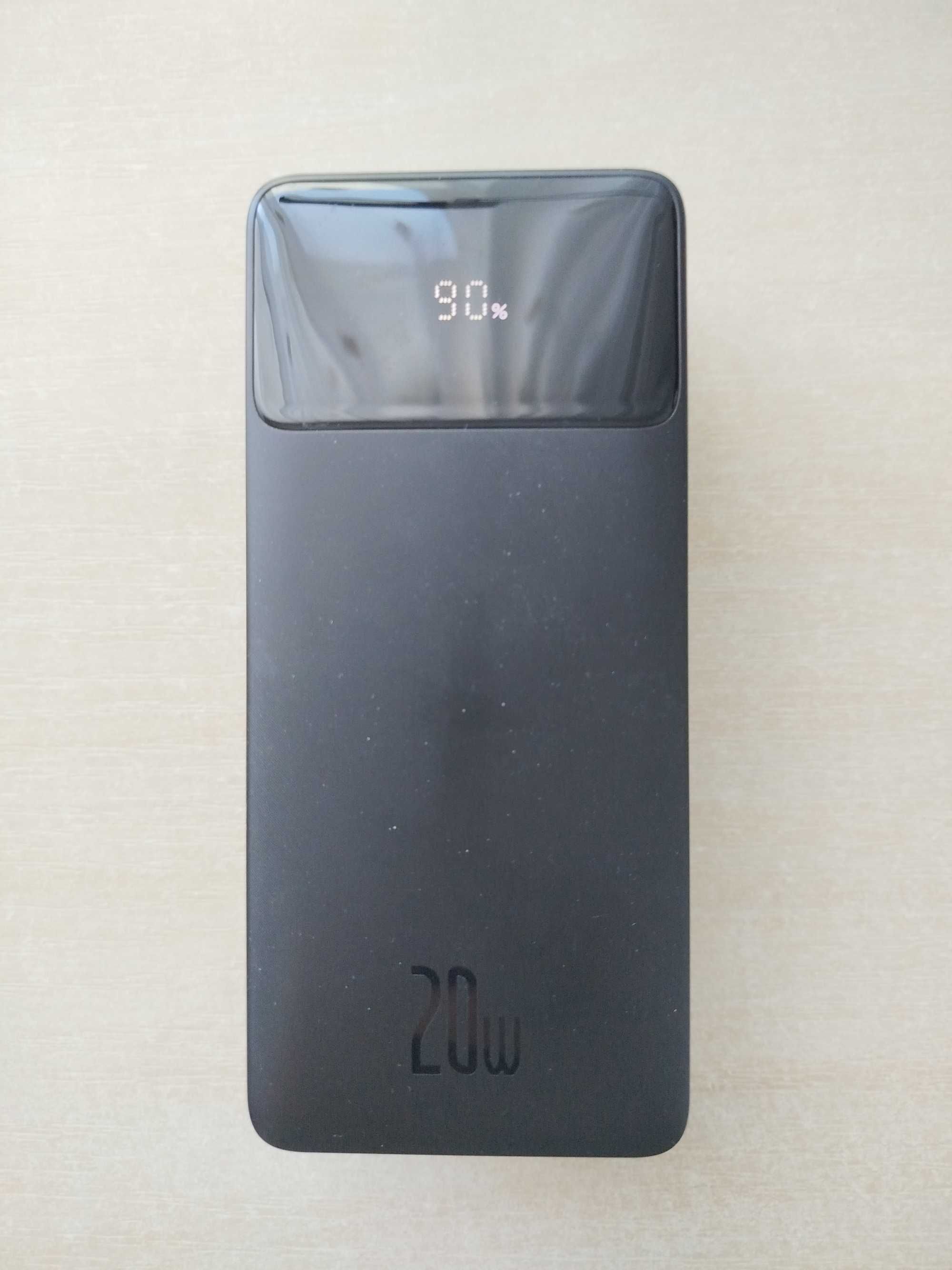 ⫸ 30000mAh Павербанк 20W 3A Baseus Bipow Digital Display