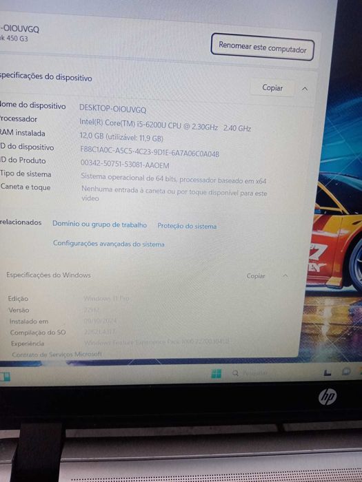 Portátil HP i5 Modelo 430-G3