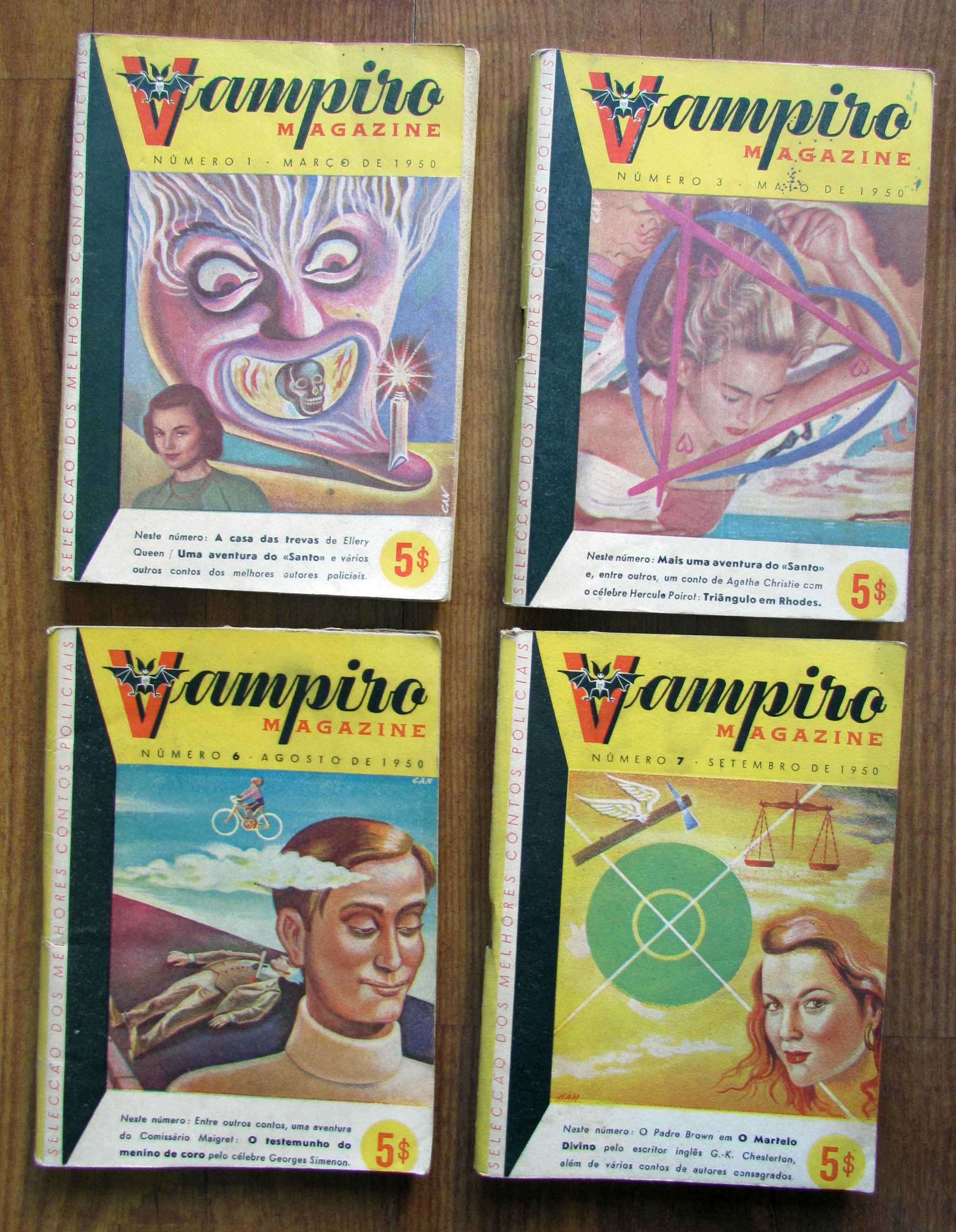 Magazine VAMPIRO  anos 50 - lote número 1 incluído