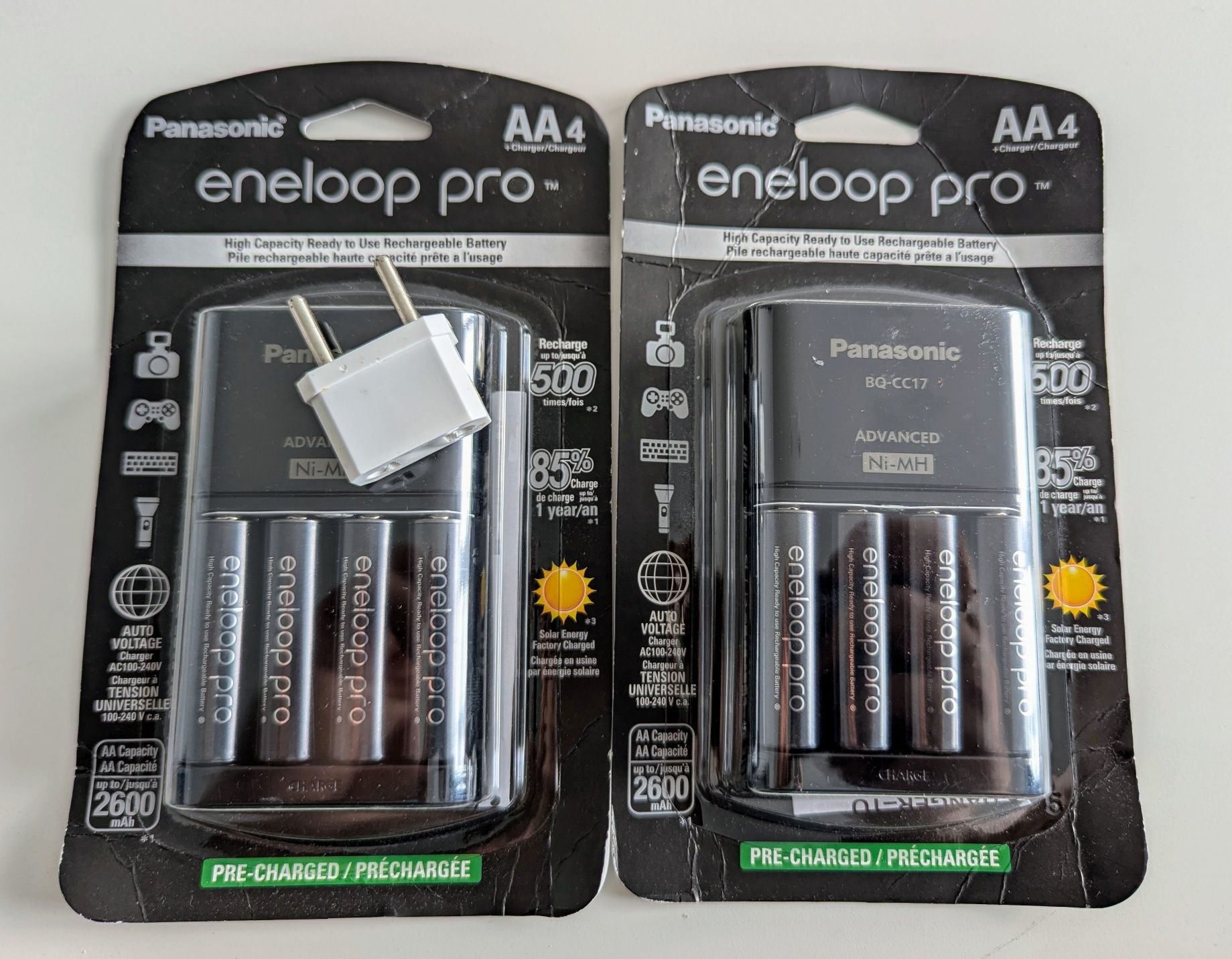 AA AAA Зарядний пристрій Panasonic Eneloop PRO + АКУМИ