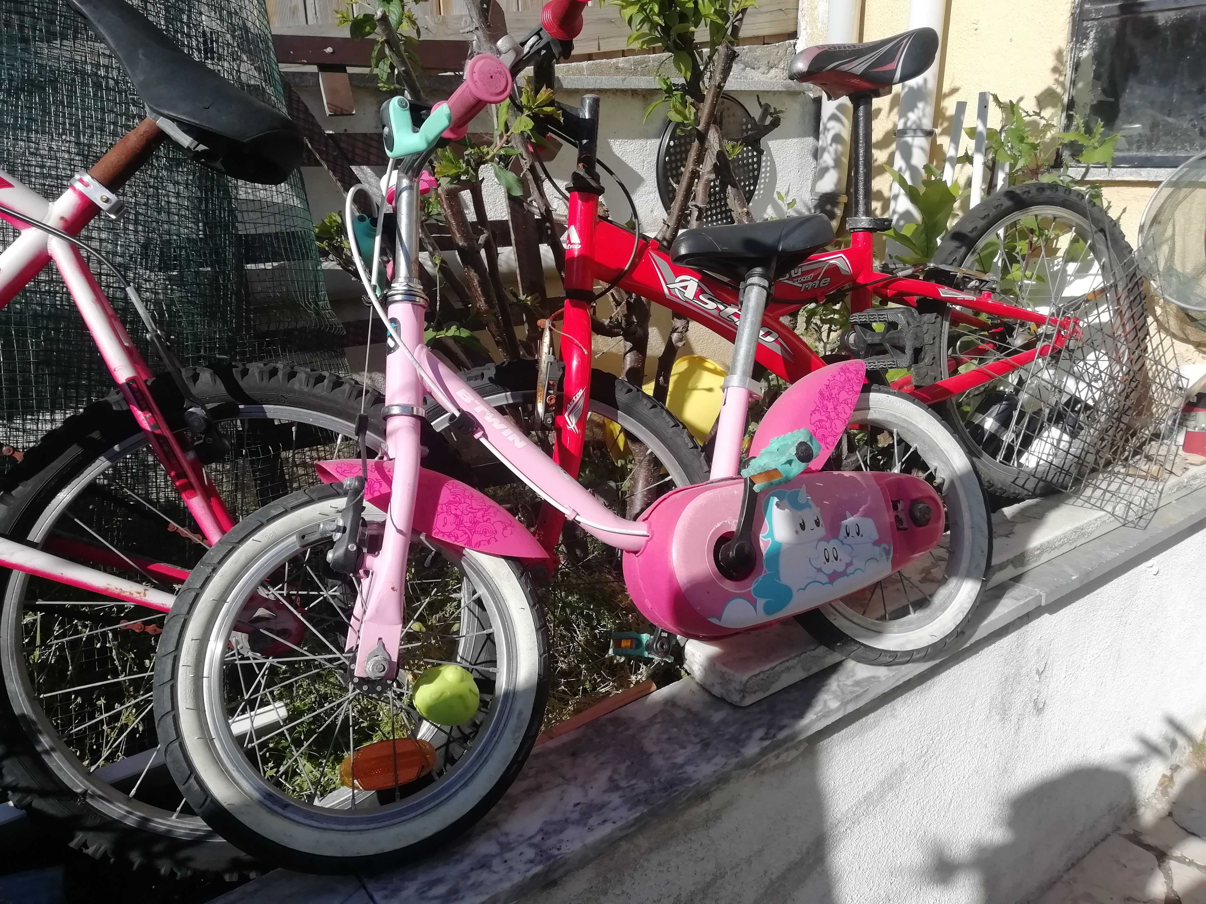 3 bicicletas usadas mas recuperaveis