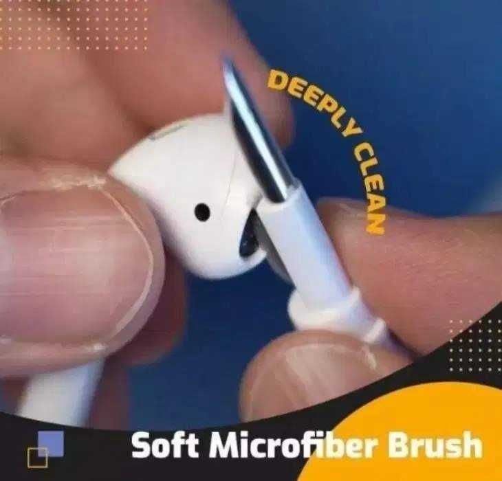 Щіточка для чищення навушників чистяча ручка