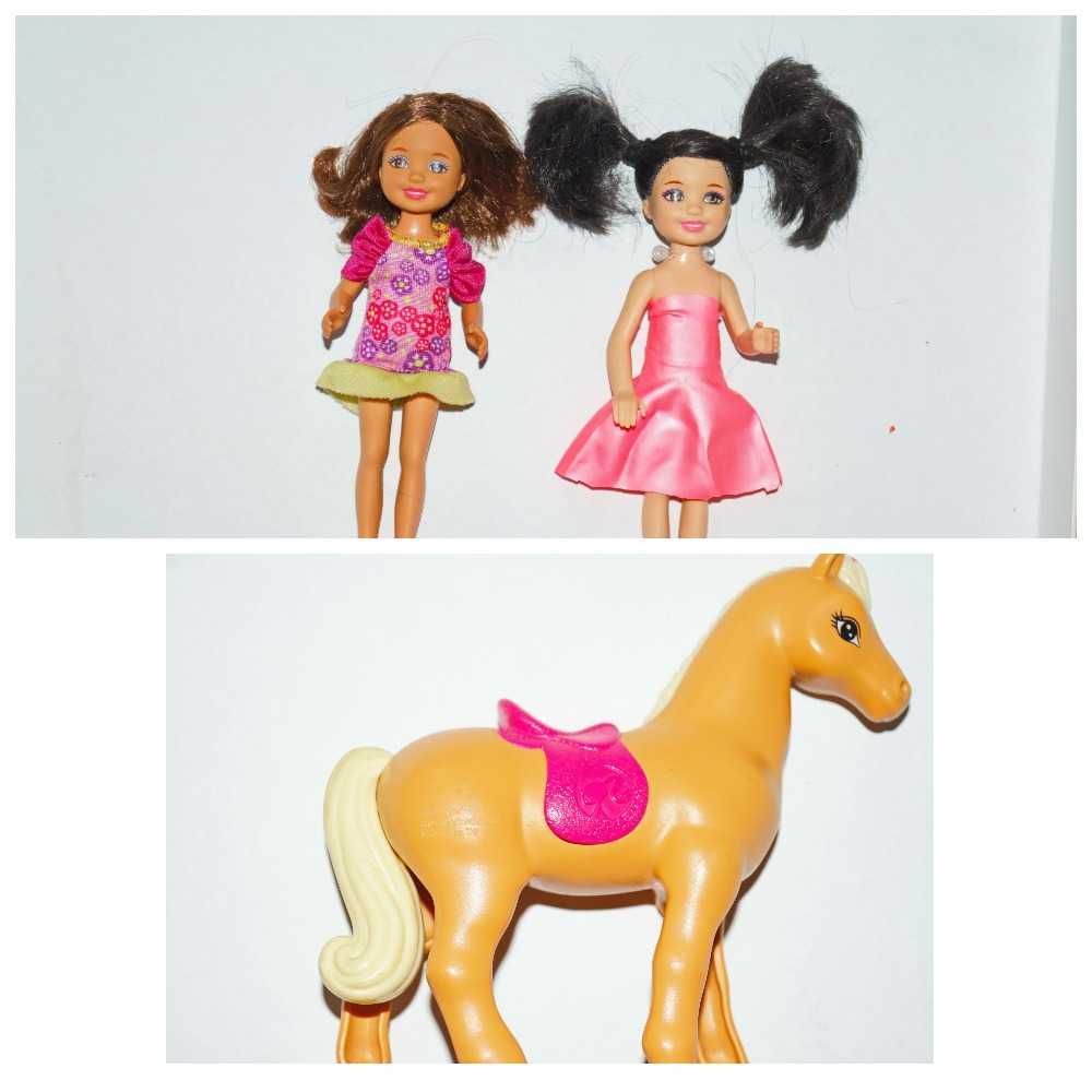 Кукла Челси сестра Барби Mattel , лошадка