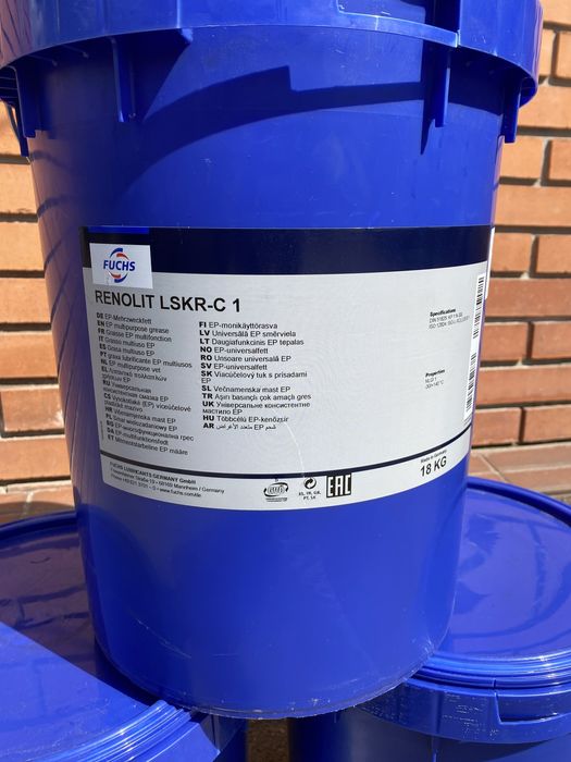 Литол пластическая смазка (18кг3700грн) 4кг900грн