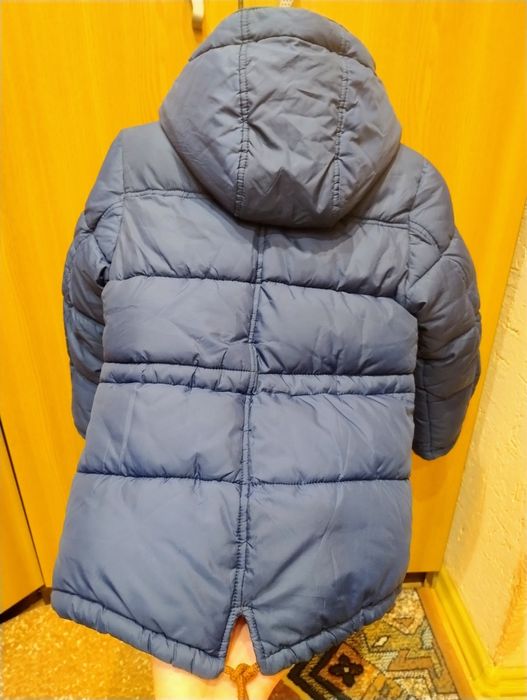 Куртка зимова 116-122 см парка, пуховик на хлопчика