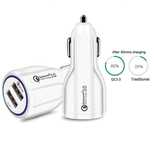 Ładowarka samochodowa QC 3.0 Dual USB – szybkie ładowanie