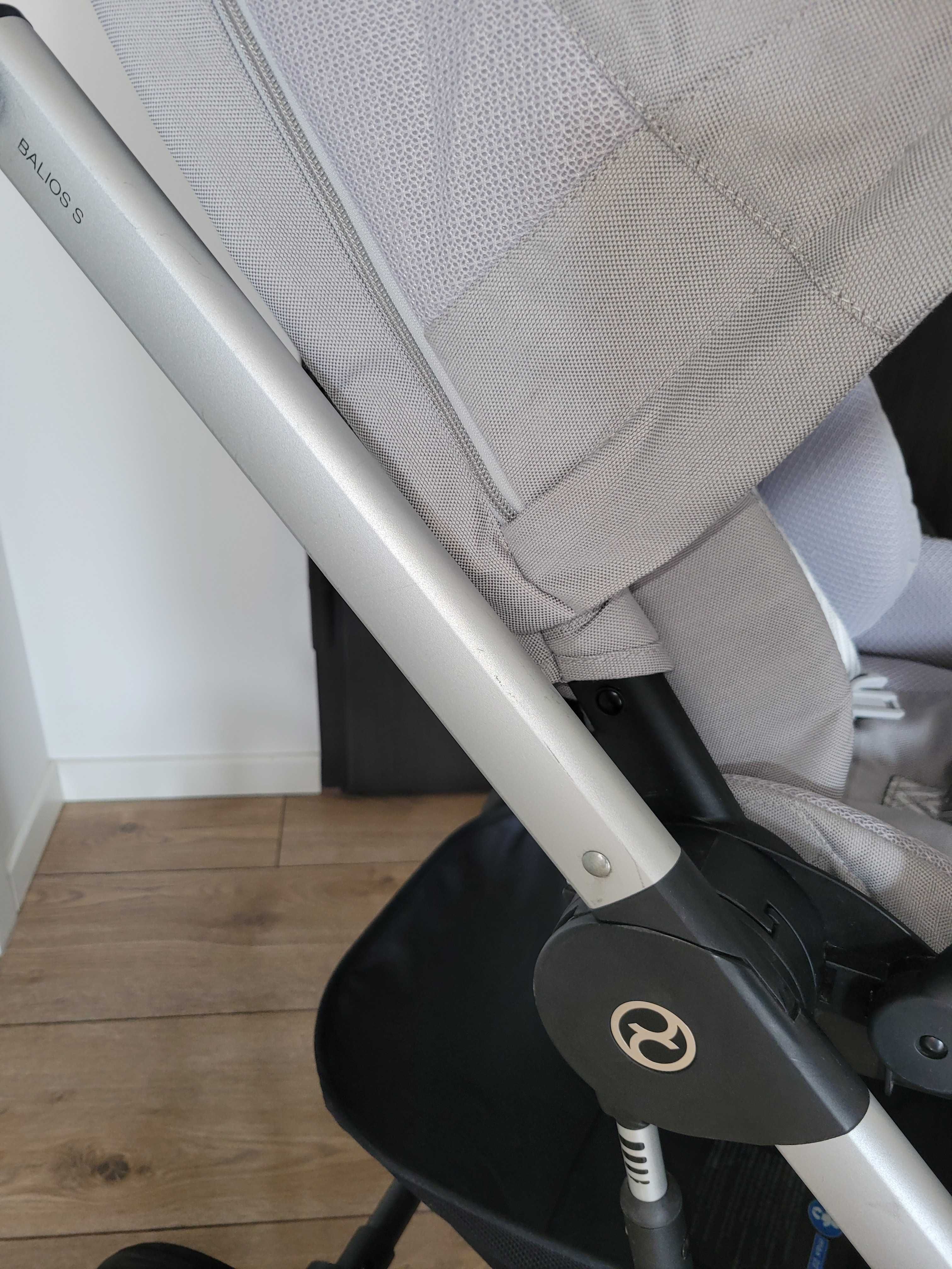 Cybex Balios s lux 2023 lava grey wózek głęboko spacerowy