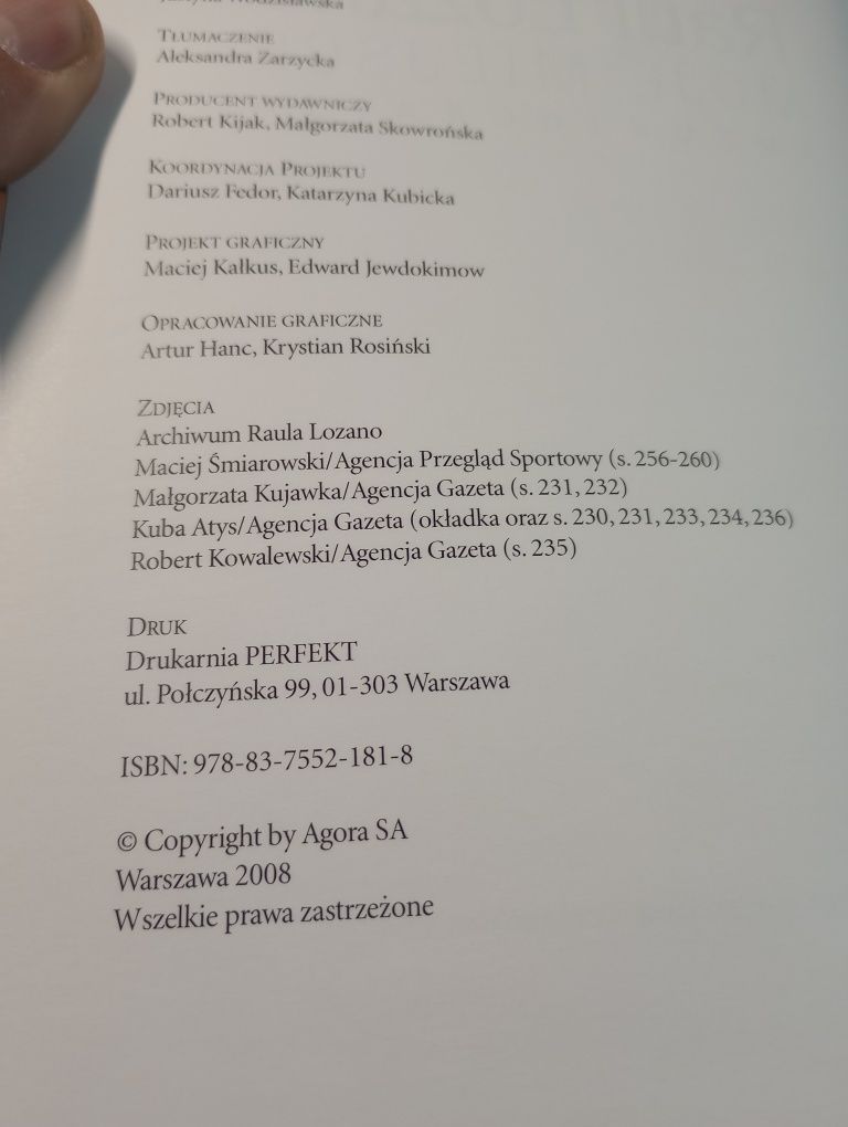 Moje miejsce. Raul Lozano. Autobiografia.