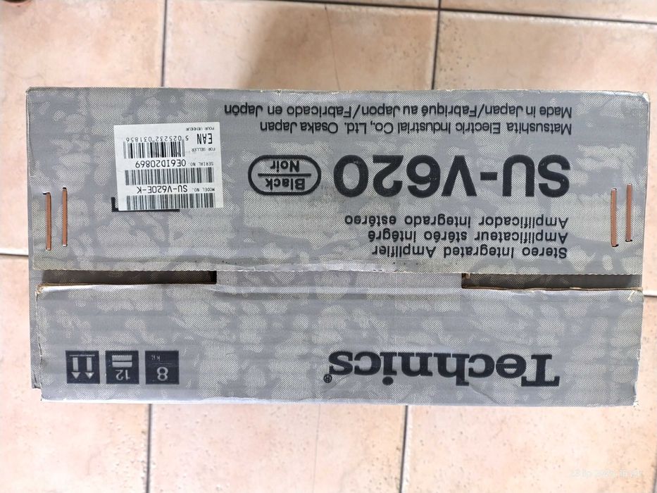 Technics - oryginalny karton od wzmacniacza SU-V620