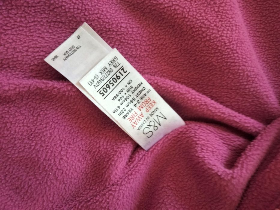 Зимний комбинезон на девочку 3-4года M&S Mark&Spencer  комбинезо