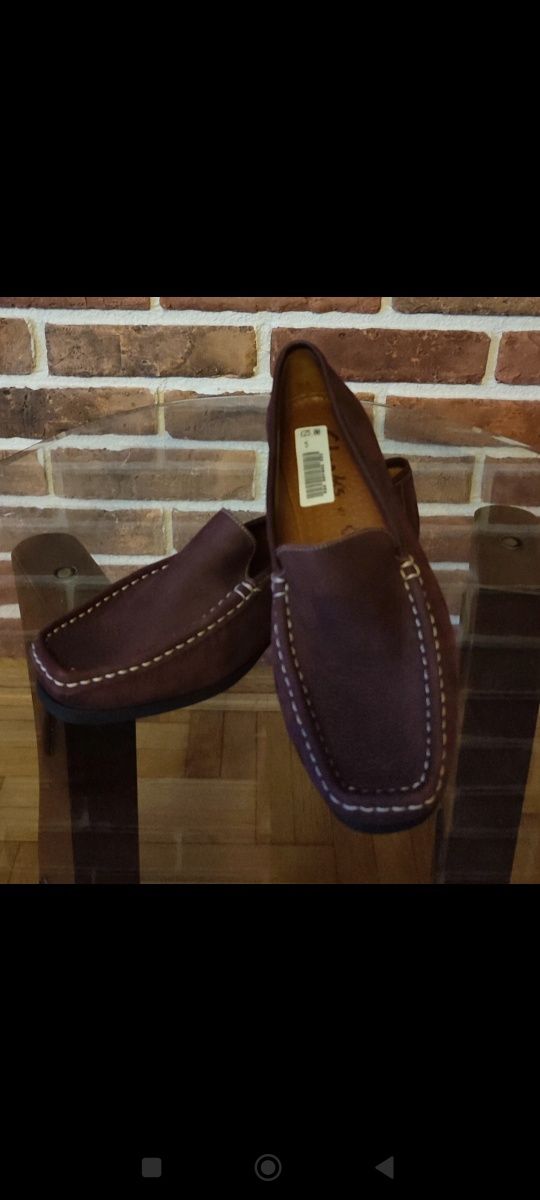 Mokasyny damskie Clarks 24,5 38
